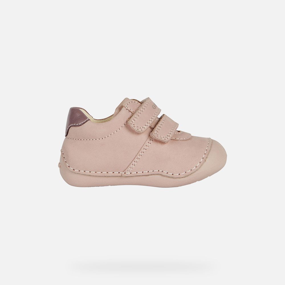 Tenis Geox Bebe Rosa - Tutim Girl - XSGQZ6210